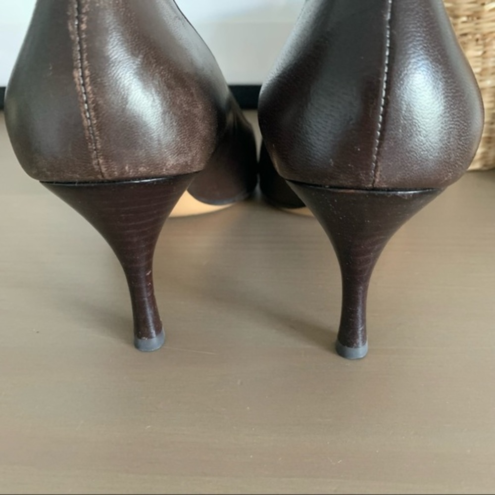 GUCCI classic vintage leather pumps - Picture 4 of 7